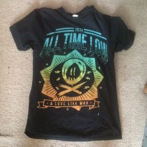 All Time Low 'A Love Like War' Hot Topic Men's Tee